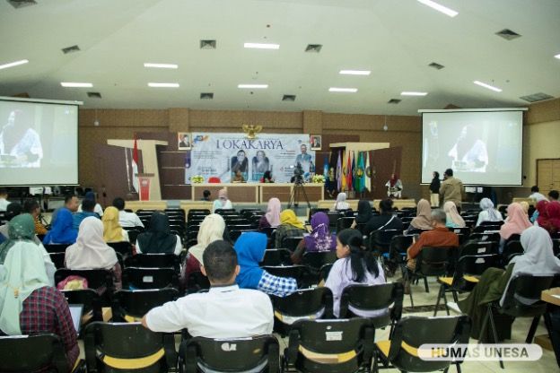 Lokakarya yang dihadiri dosen selingkung Unesa ini dalam rangka memperingati Hardiknas, memperkuat partisipasi mewujudkan pendidikan berdampak dan berkelanjutan.