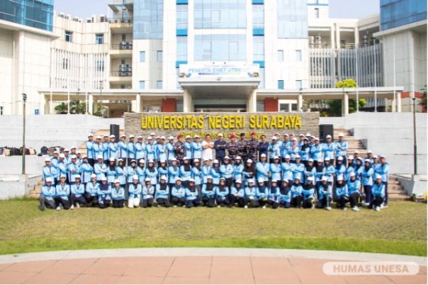 Narasumber juga datang dari unsur TNI yang memberikan penguatan seputar wawasan kebangsaan, bela negara, dan seputarnya.